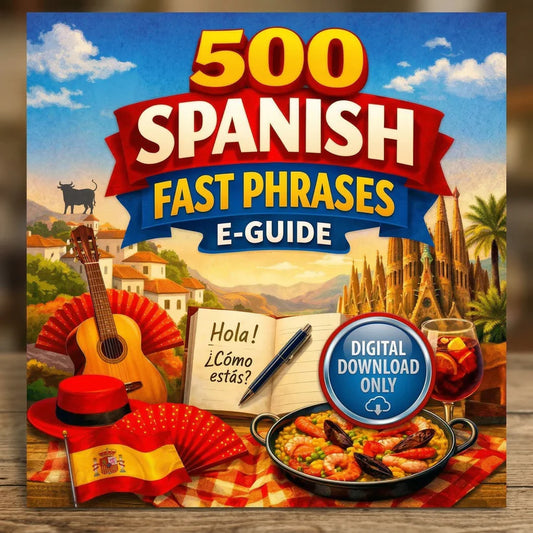 500 SPANISH Fast Phrases